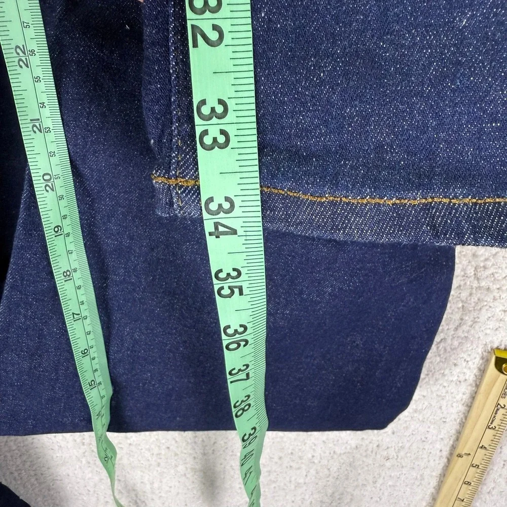 Banana Republic Dark Wash Denim Jeans Size 42x34 Tapered‎ Fit Mens